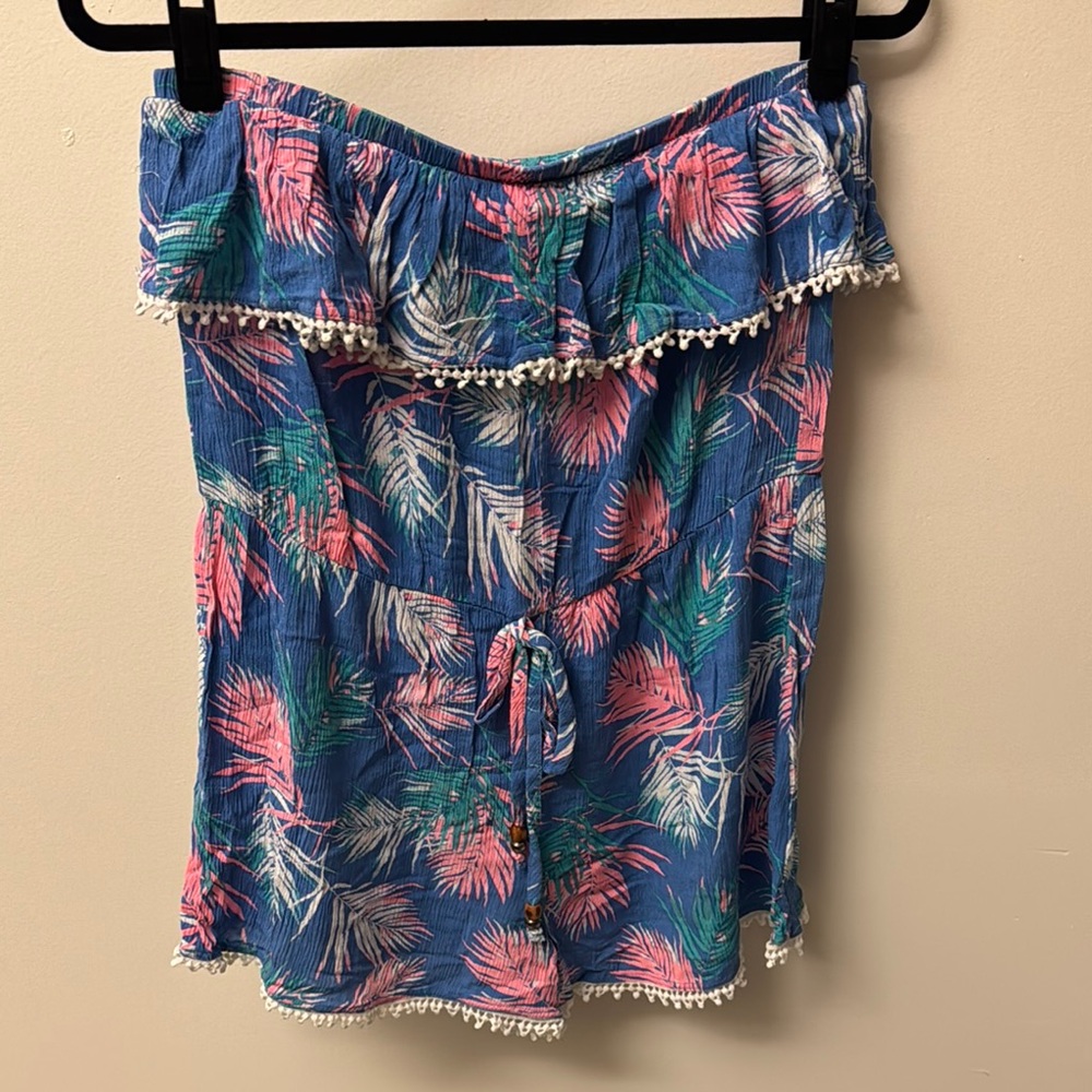 Rewind Romper Size L Color Blue Pink White Green